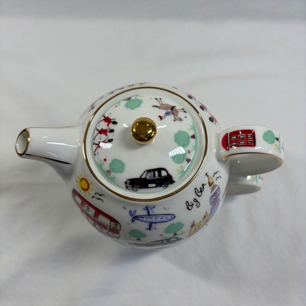 James Sadler London Travel Tea For One Stacking Teapot and Cup Set - Picture 16 of 16